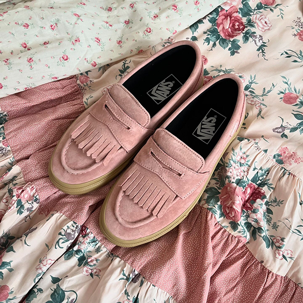 VANS「ローファー」の『PINK/BEIGE』