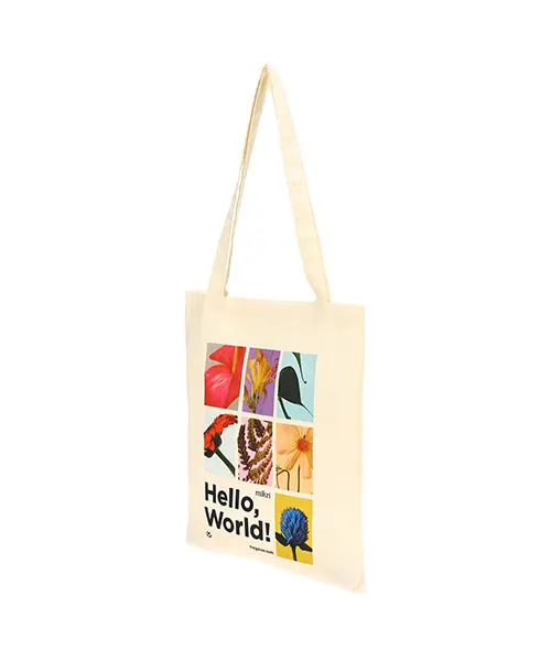 「mikri（ミクリ） × Forget-me-nots（フォーゲットミーノッツ）」のオリジナルトートバッグ「Mikri Tote Bag」