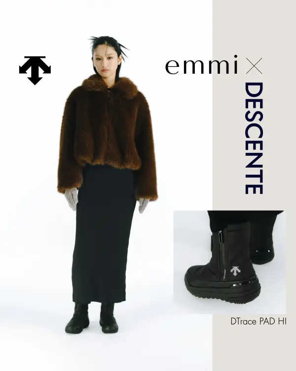 emmi×DESCENTE　DTrace PAD HI