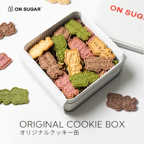 福岡発のドーナツ＆ベイクショップ「ON SUGAR（オンシュガー）」オンラインストア限定「ON SUGARオリジナルクッキー缶」4種類のミニクッキー