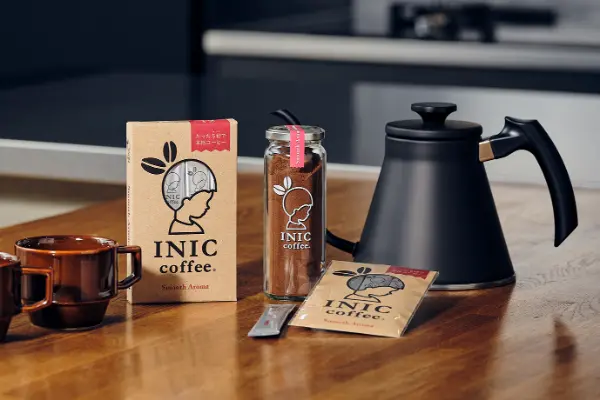 パウダーコーヒーブランド「INIC coffee（イニックコーヒー）」のブランドイメージ