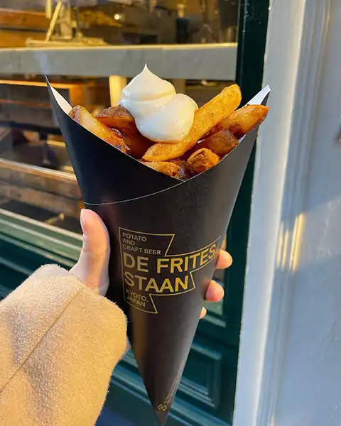 京都・中之町にあるフライドポテト専門店「DE FRITES STAAN（デ フリッツ スターン）」テイクアウトポテト