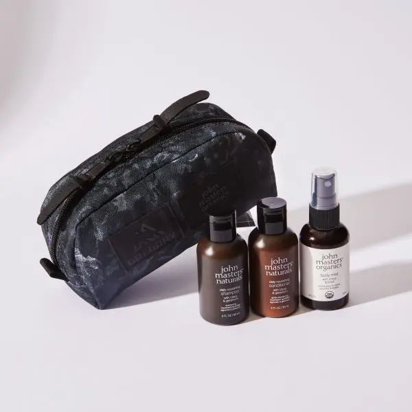 john masters organics × GREGORY travel set