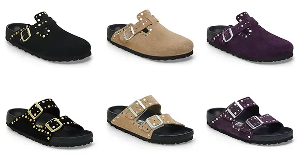 【画像】BIRKENSTOCKの新作、リベットコレクション