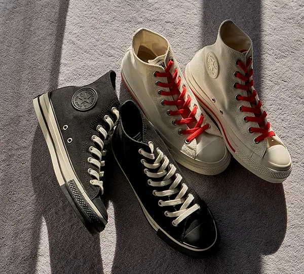 agnès b.（アニエスベー）× CONVERSE（コンバース）コラボレーションスニーカー「CANVAS ALL STAR (R) HI / AB」