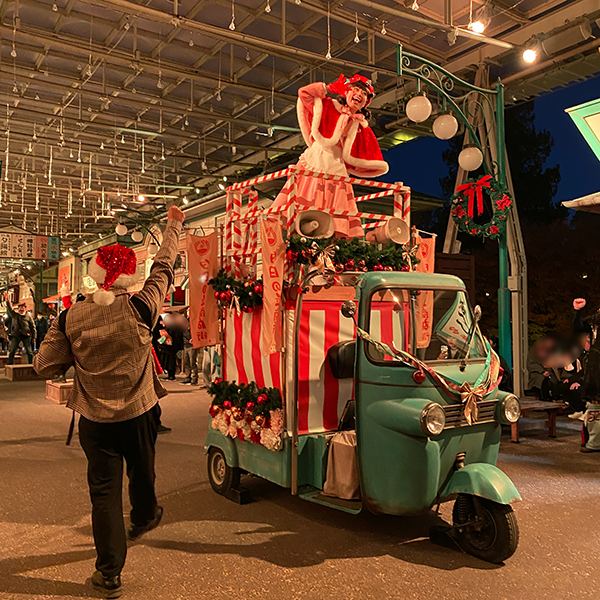 埼玉「西武園ゆうえんち」の「ブギウギ祭　クリスマスの奇跡」