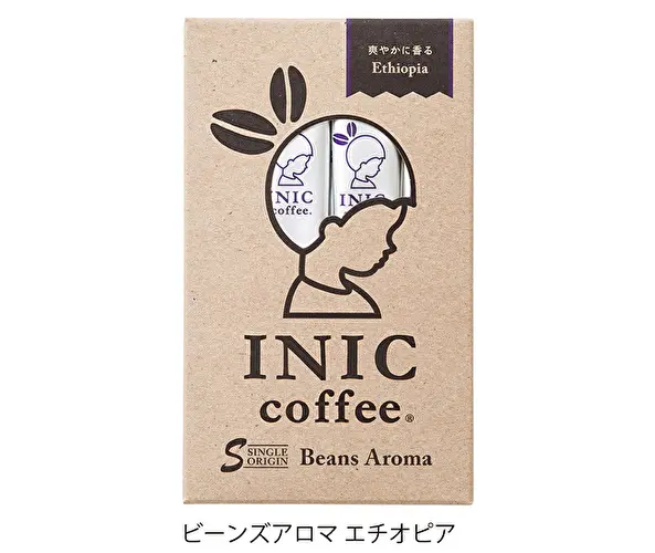 パウダーコーヒーブランド「INIC coffee（イニックコーヒー）」の浅煎りコーヒーパウダー「ビーンズアロマエチオピア」