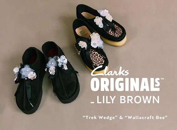 【画像】「Clarks Originals」のLILY BROWNカスタムモデルシューズ第3弾