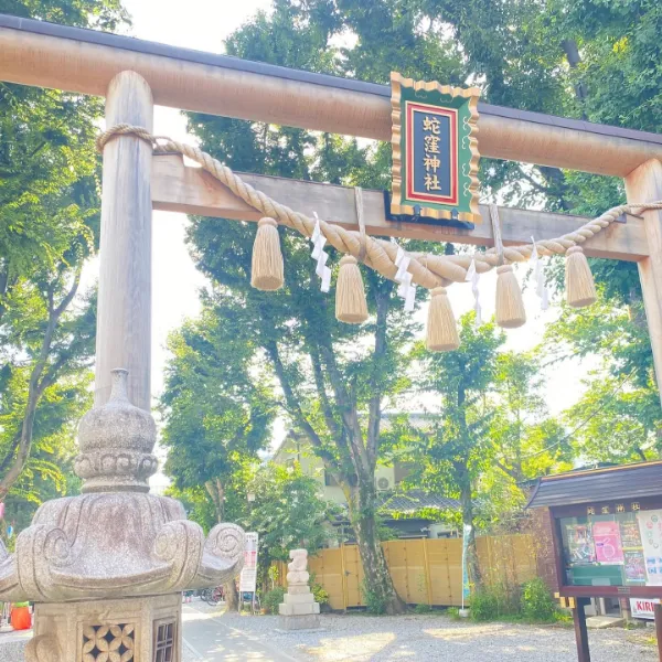 東京・品川区にある「蛇窪神社」の境内の様子