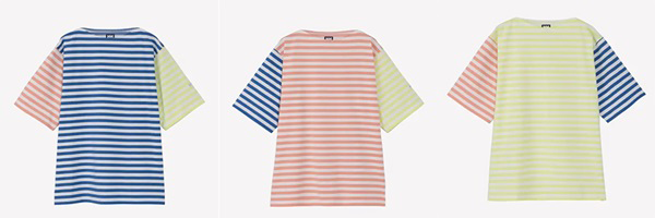 S/S HH × agnes b. Marine Border Tee