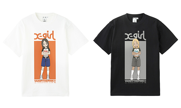 X-girl × VANDY THE PINK S/S TEE