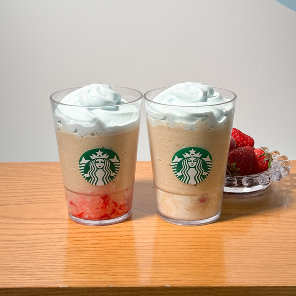 スターバックスの「春空 ミルクコーヒー フラペチーノ」