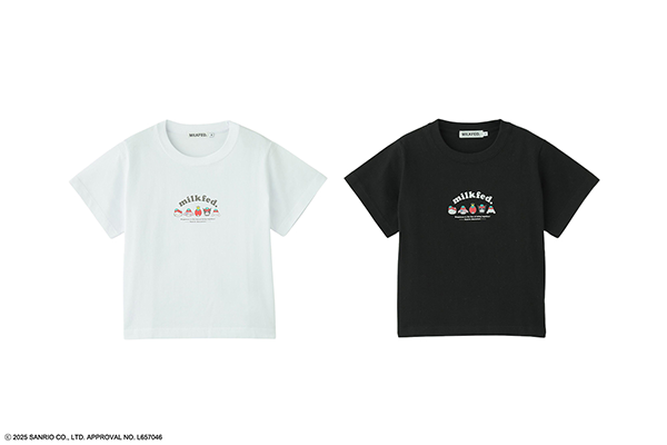 MILKFED. x SANRIO CHARACTERS COMPACT S/S TEE