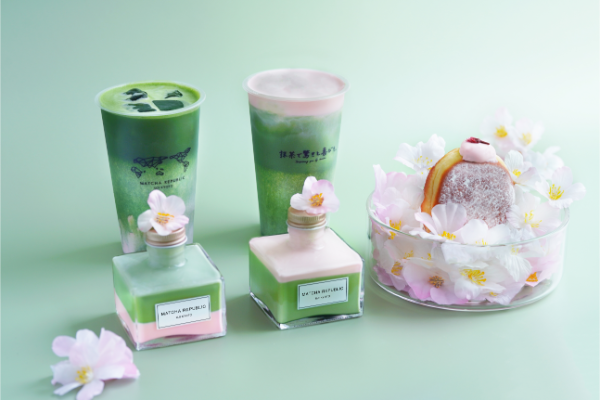 京都宇治発の抹茶専門ブランド「抹茶共和国 Matcha Republic」桜×宇治抹茶の春限定メニュー